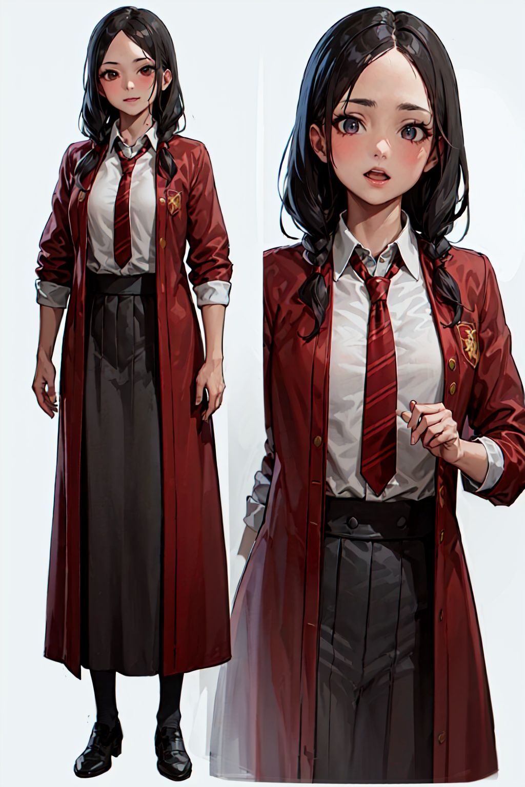 1girl,  solo focus,  full body on Tensor.Art