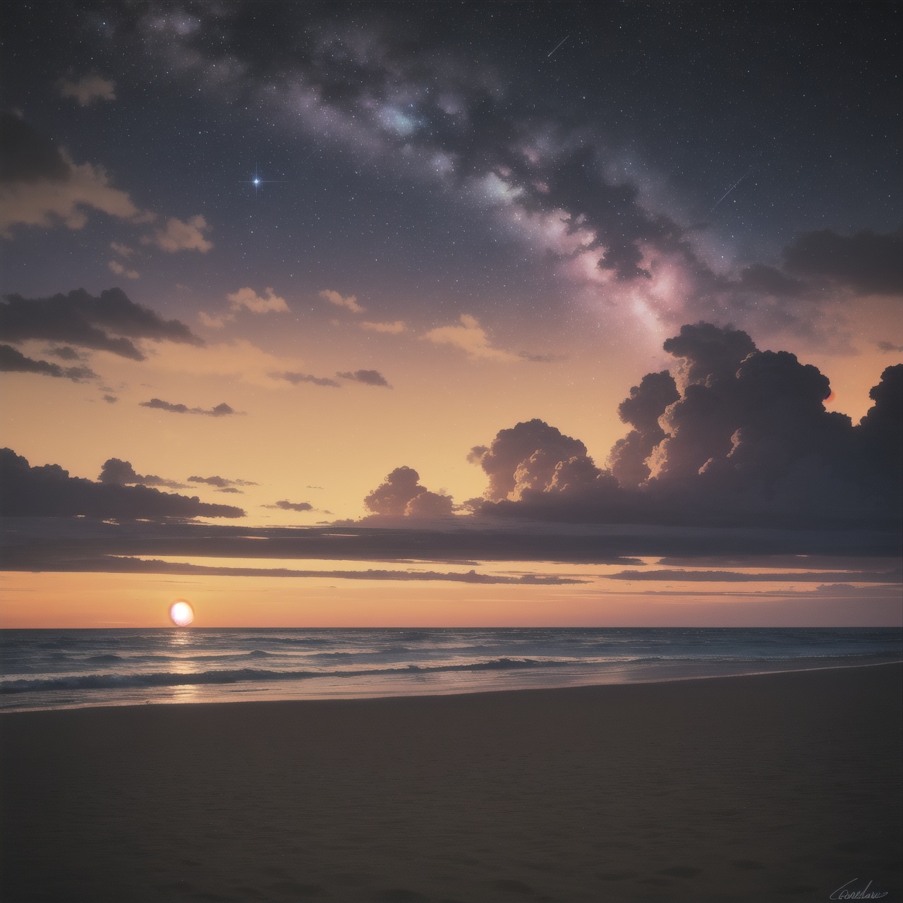 centered,  cinematic shot,  | beach on Tensor.Art