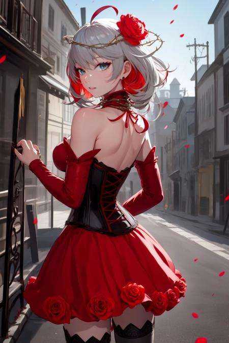 destiny /(takt op./),  cowboy shot, on Tensor.Art