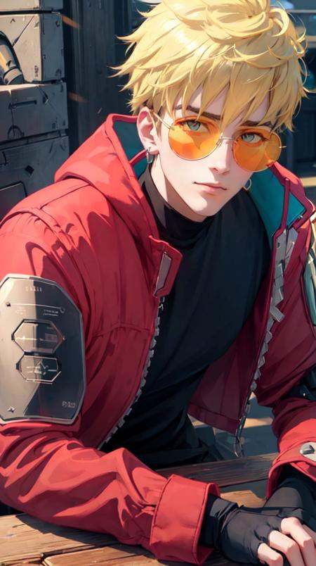 vash the stampede,  1boy, on Tensor.Art