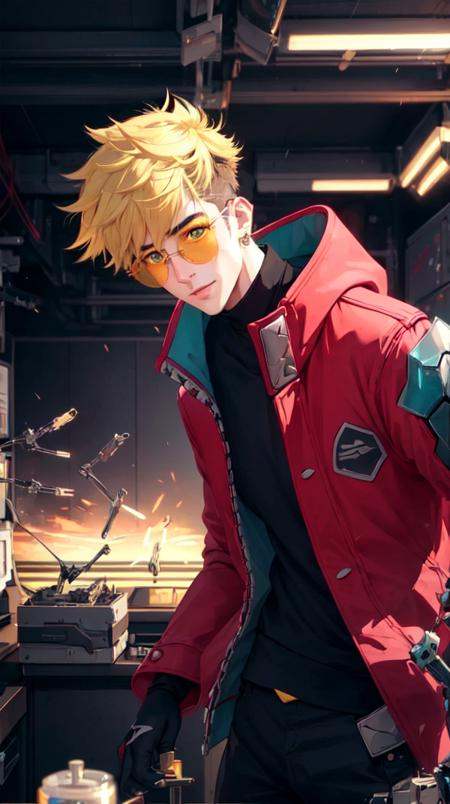 vash the stampede,  1boy, on Tensor.Art