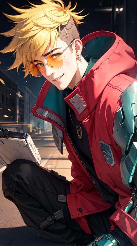 vash the stampede,  1boy, on Tensor.Art