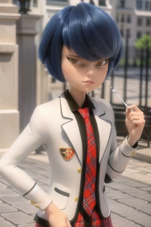 Kagami Tsurugi (Miraculous) by TheVirtualGallery on Tensor.Art