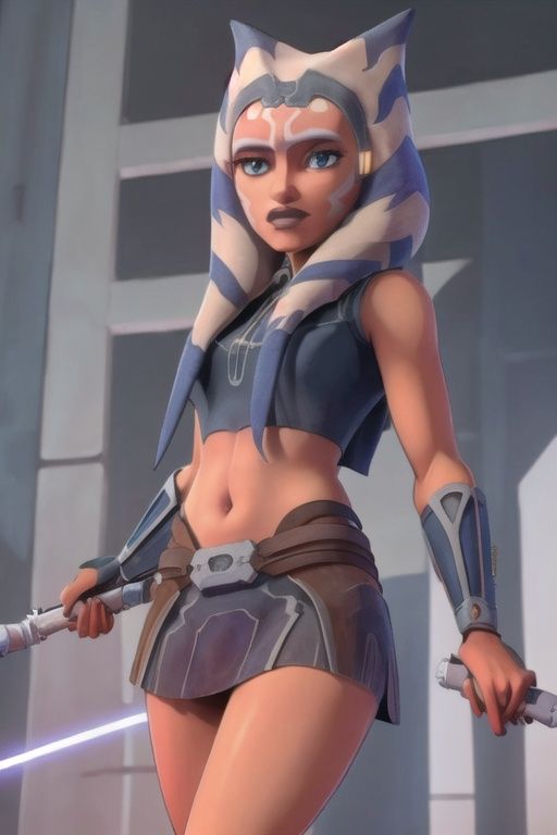 Ahsoka Tano (Clone Wars) Star Wars by TheVirtualGallery on Tensor.Art
