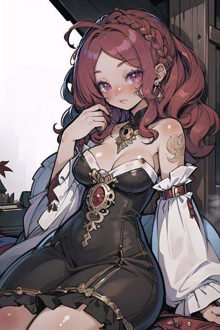epic,  illustration,  1girl on Tensor.Art