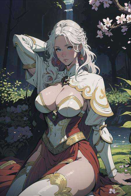 epic,  illustration,  paladin villainess on Tensor.Art