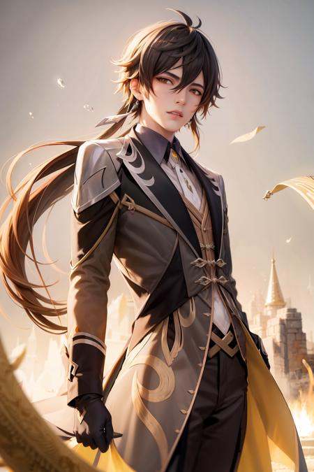 zhongli (genshin impact) 钟离原神 by KK_official on Tensor.Art