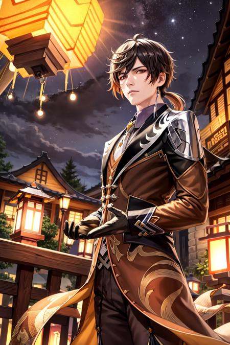masterpiece,  best quality,  zhongli (genshin impact) by KK_official on Tensor.Art