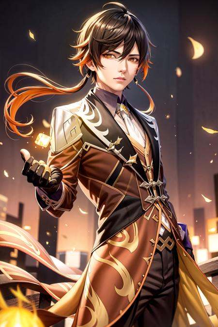 masterpiece,  best quality,  zhongli (genshin impact) by KK_official on Tensor.Art