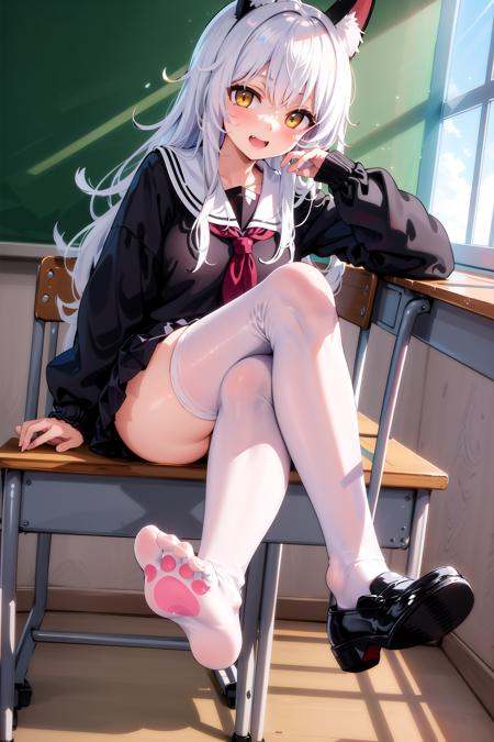 Cat Paw Thighhighs/Pantyhose by Lypt0x on Tensor.Art