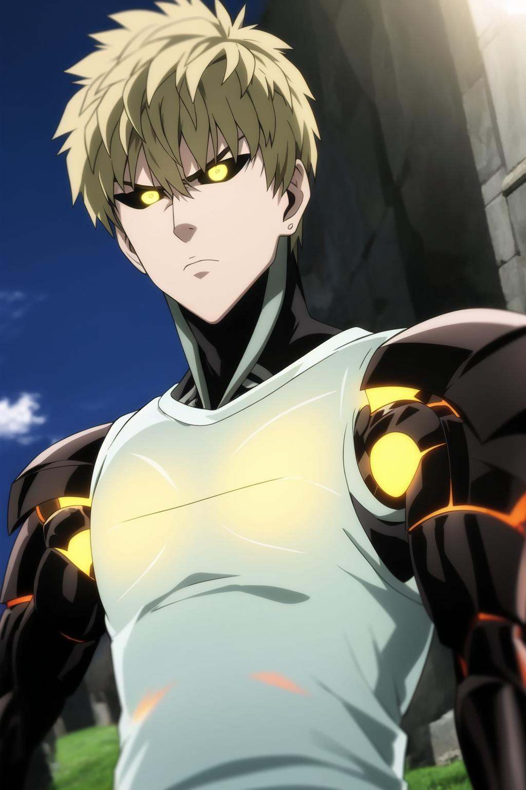 genos,  anime,  one punch on Tensor.Art