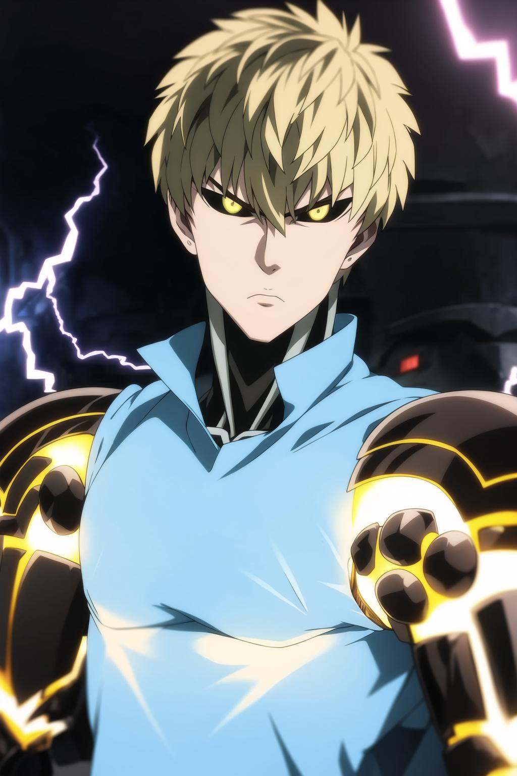 genos,  anime,  one punch on Tensor.Art
