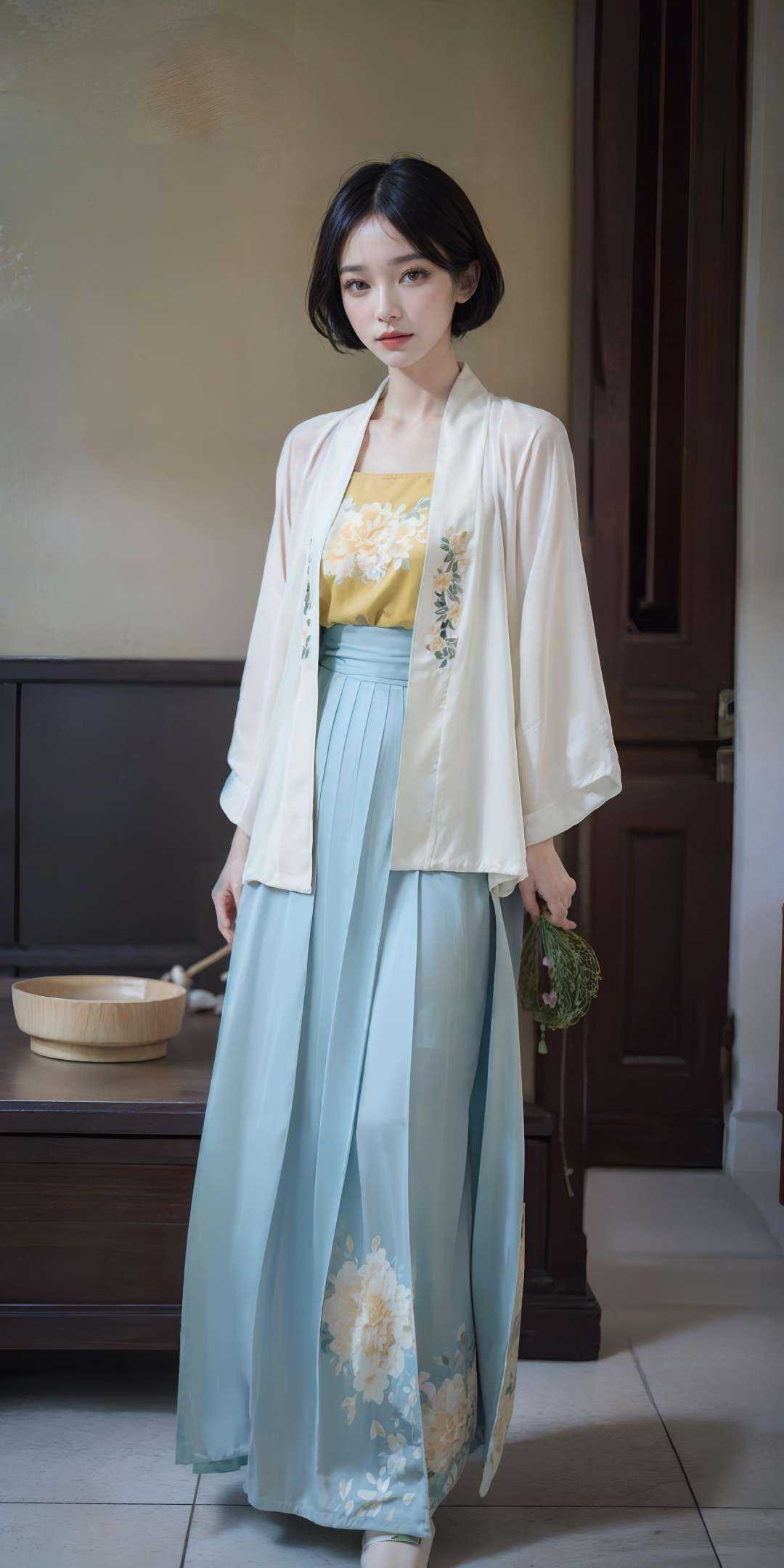 (hanfu),  (pink/yellow/green/purple/blue/red/white/black shirt),  (pink/yellow/green/blue/red/white/black long skirt) on T...