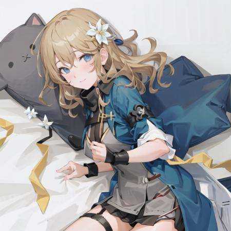 masterpiece, best quality, 1man,(solo:1.3),standing,official art, simple background, close-up,looking at viewer, KisaragiAyane,long hair,blue eyes,glasses,hair ornaments,blonde hair,huge breasts,