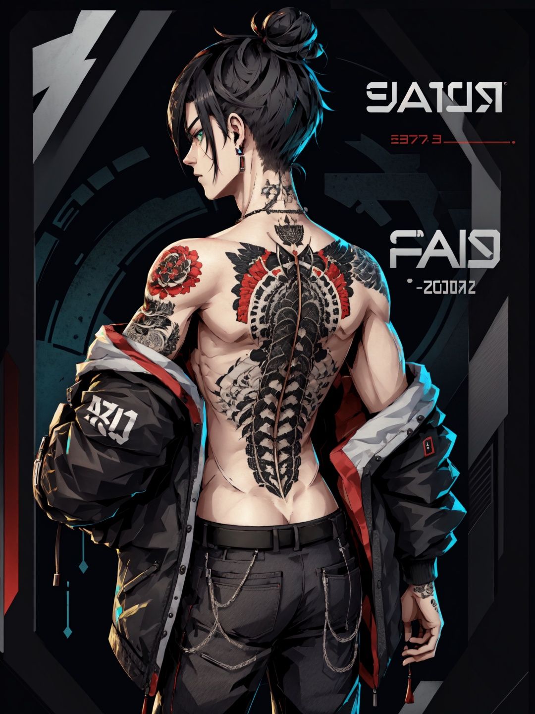 Defaults17Style,  1boy,  male focus on Tensor.Art