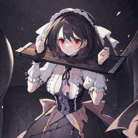1girl ,  pillory,  underworld-goddess by 收sub的Dom（X:fengcailing） on Tensor.Art