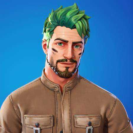 facial hair,  1boy,  solo on Tensor.Art