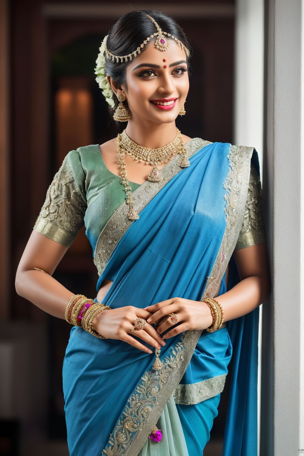 full_body,  1girl,  beautiful Indian princess on Tensor.Art