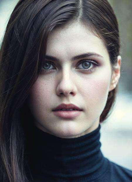 A stunning intricate full color portrait of ,  wearing a black turtleneck,  epic character composition on Tensor.Art