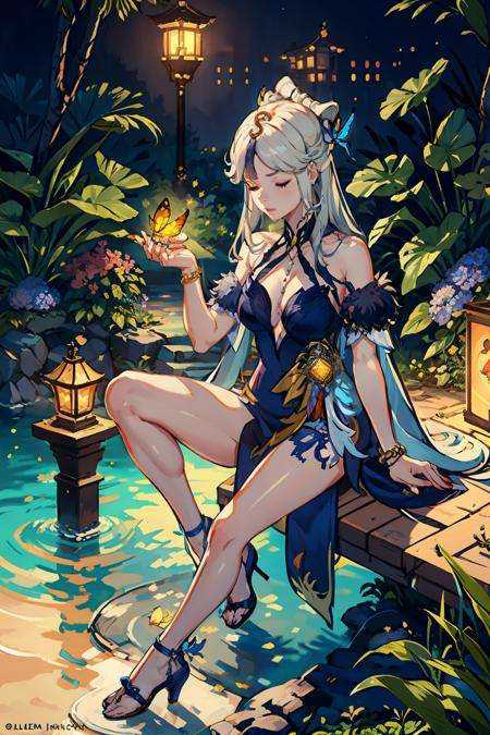 ningguang (genshin impact) 凝光（原神） by KK_official on Tensor.Art