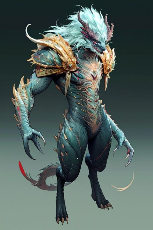 (best quality), masterpiece, 8k, cinematic, realistic,ultra-detailed,(wide shot), (monsters :1.5) <lora:guai:0.7>guai,(Non human form:2.0),(zoomorphic:1.5)