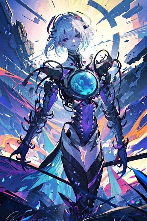 (best quality), masterpiece, 8k, cinematic, realistic,ultra-detailed,(wide shot), (monsters :1.2) <lora:guai:0.3>guai,(Non human form:2.0),(zoomorphic:1.5)
