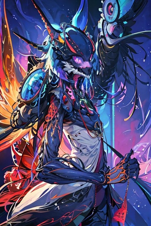 (best quality), masterpiece, 8k, cinematic, realistic,ultra-detailed,(wide shot), (monsters :1.2) <lora:guai:0.3>guai,(Non human form:2.0),(zoomorphic:1.5)