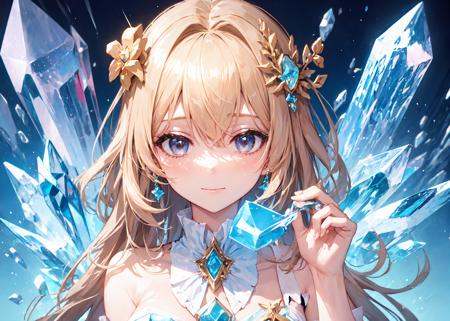 1girl,  phgems,  crystal on Tensor.Art