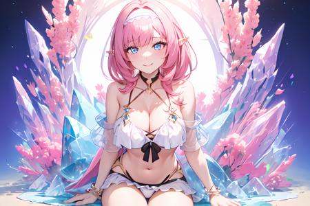 1girl,  phcrystal,  sitting on Tensor.Art