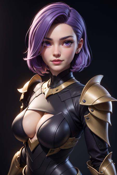 3dmm style,  a nude portrait of a giant [seductress|babe] ,  science fiction on Tensor.Art