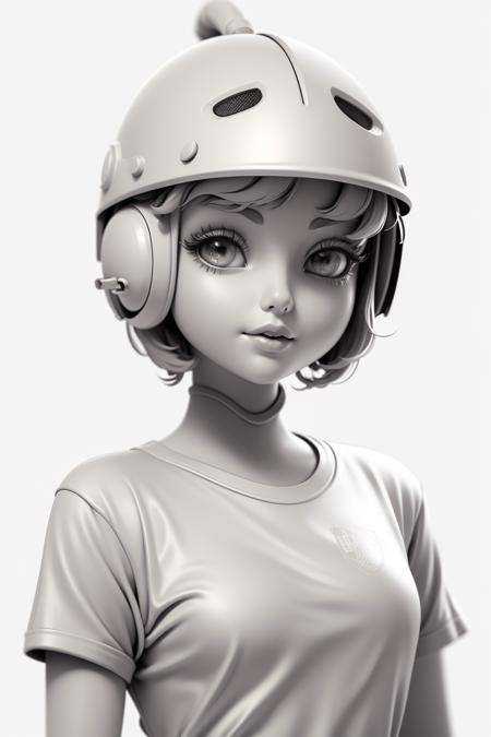 Gray clay style,  (masterpiece,  best quality) on Tensor.Art