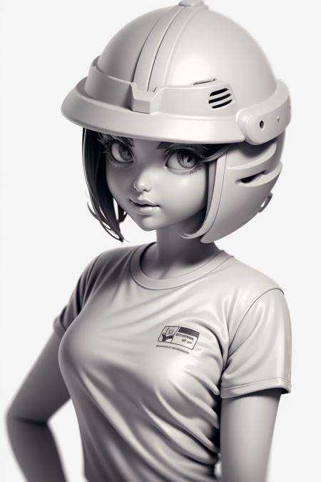 Gray clay style,  (masterpiece,  best quality) on Tensor.Art