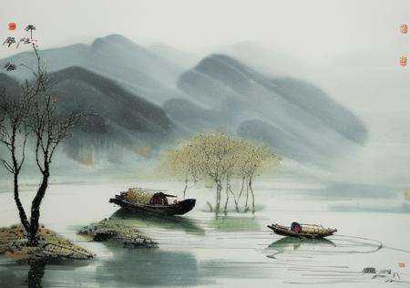 wyy style,  A painting about the scenery of summer scenery,  In the winter scenery on Tensor.Art
