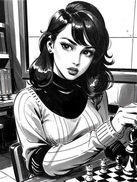 inksketch,  (masterpiece,  top quality on Tensor.Art
