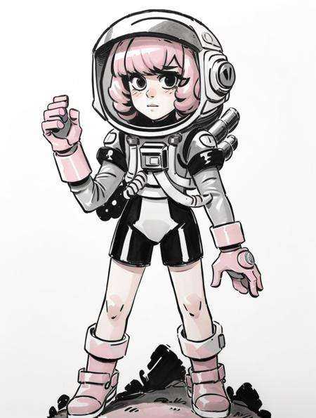 ink sketch,  1girl,  solo on Tensor.Art