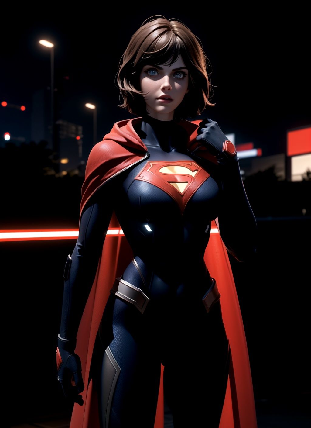 centered,  award winning upper body digital art,  unreal engine on Tensor.Art