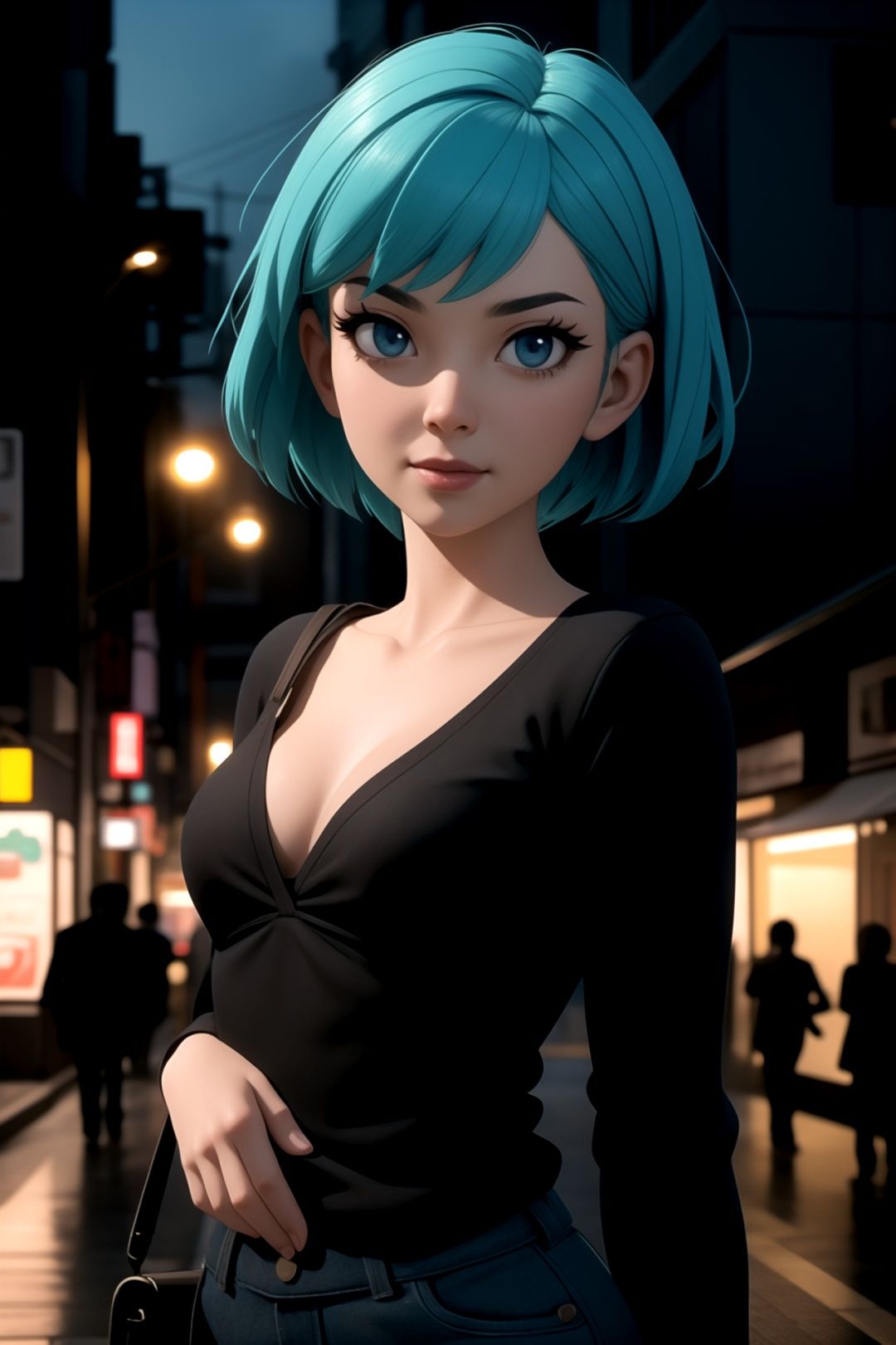 centered,  award winning medium shot portrait,  (game cg on Tensor.Art