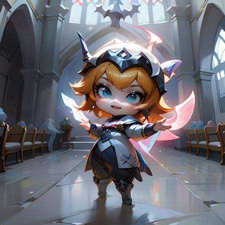 chibi,little hero,1girl,solo,joan of arc,church,in the hall,best quality,masterpiece,illustration,an extremely delicate and beautiful,extremely detailed,CG,unity,8k wallpaper,Amazing,finely detail,masterpiece,best quality,official art,extremely detailed CG unity 8k wallpaper,absurdres,incredibly absurdres,huge filesize,ultra-detailed,highres,(pureerosface_v1:0.5),(ulzzang-6500-v1.1:0.5),
