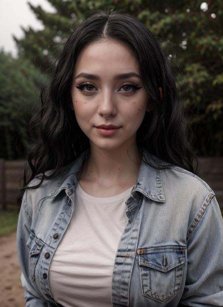 RAW Photo,  professional color graded,  BREAK portrait photograph of girl SkylarV0x on Tensor.Art