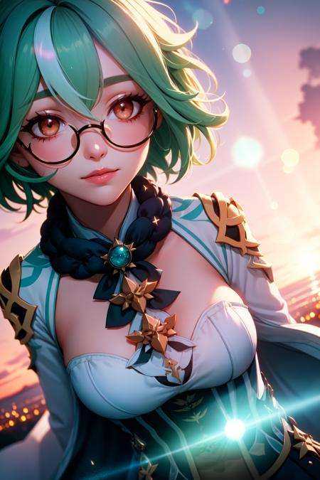 sucrose \(genshin impact\),  (masterpiece,  best quality on Tensor.Art