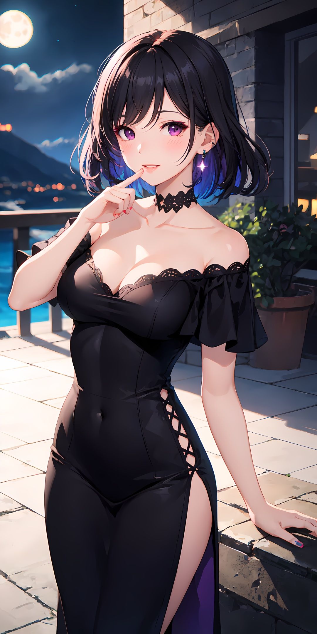 colorful,  1girl,  medium breasts on Tensor.Art