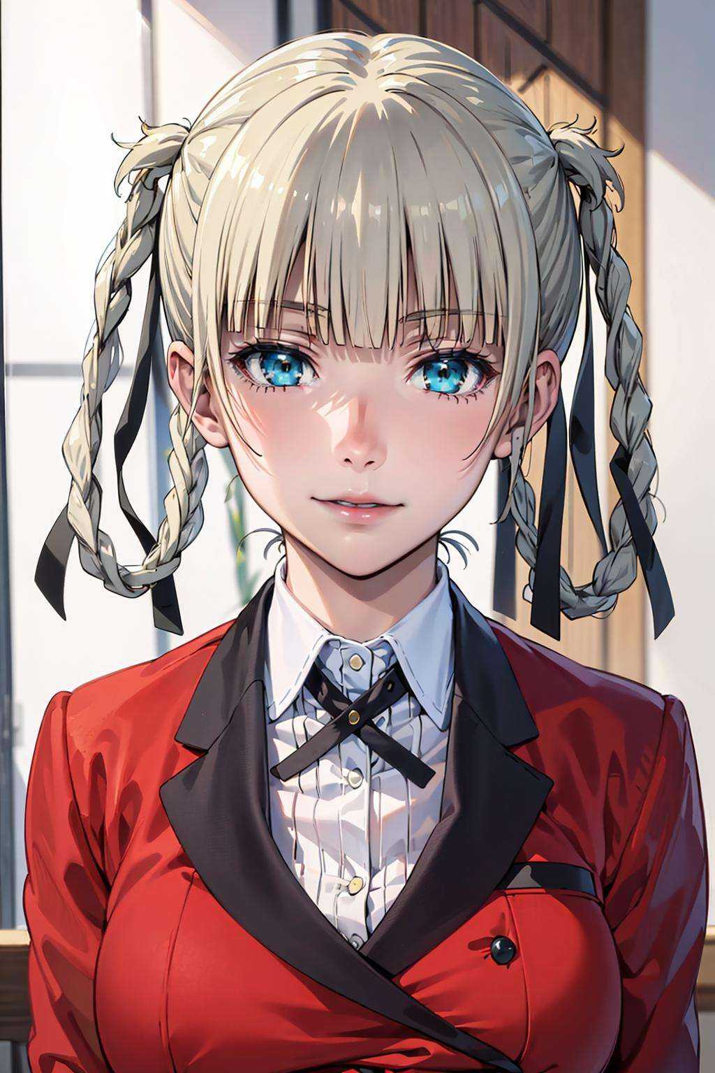 portrait,  1girl,  momobami kirari on Tensor.Art