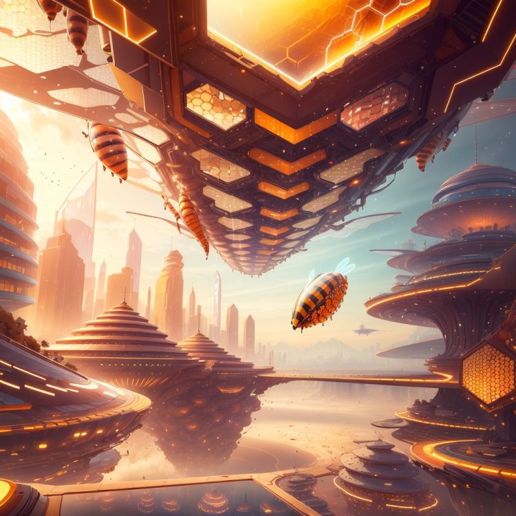 Honey tech - World Morph by Navimixu on Tensor.Art