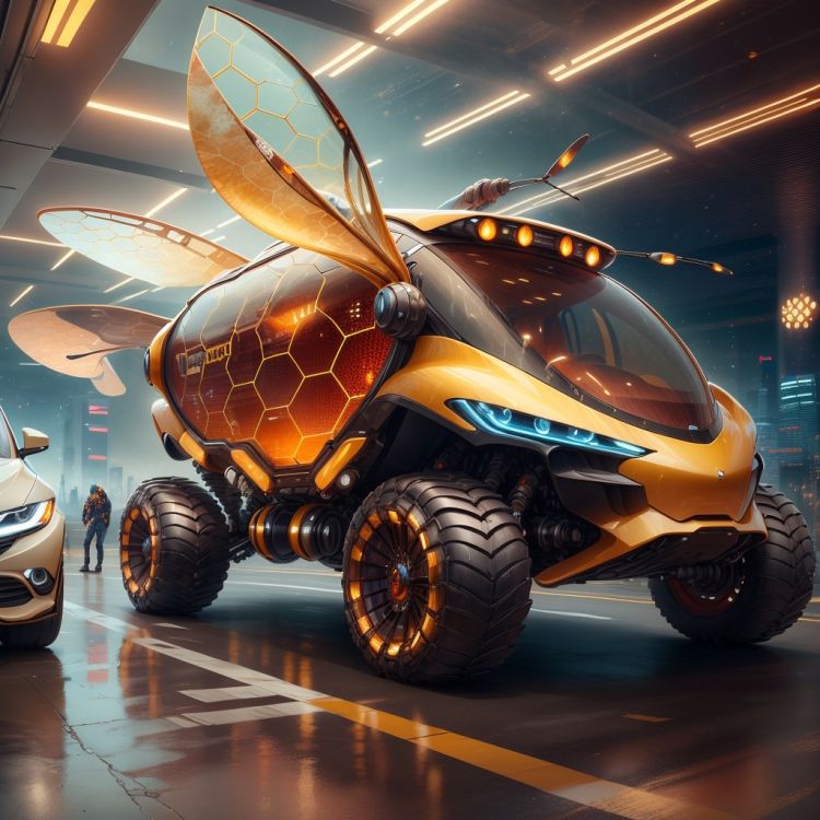 Honey tech - World Morph by Navimixu on Tensor.Art