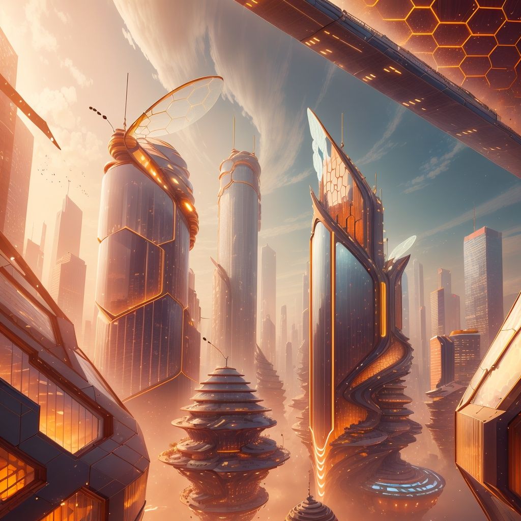 honeytech,  honey,  scifi by Navimixu on Tensor.Art