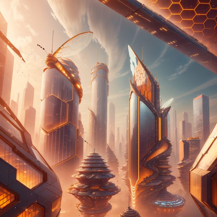 Honey tech - World Morph by Navimixu on Tensor.Art
