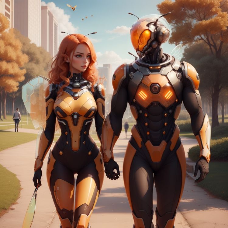 Honey tech - World Morph by Navimixu on Tensor.Art