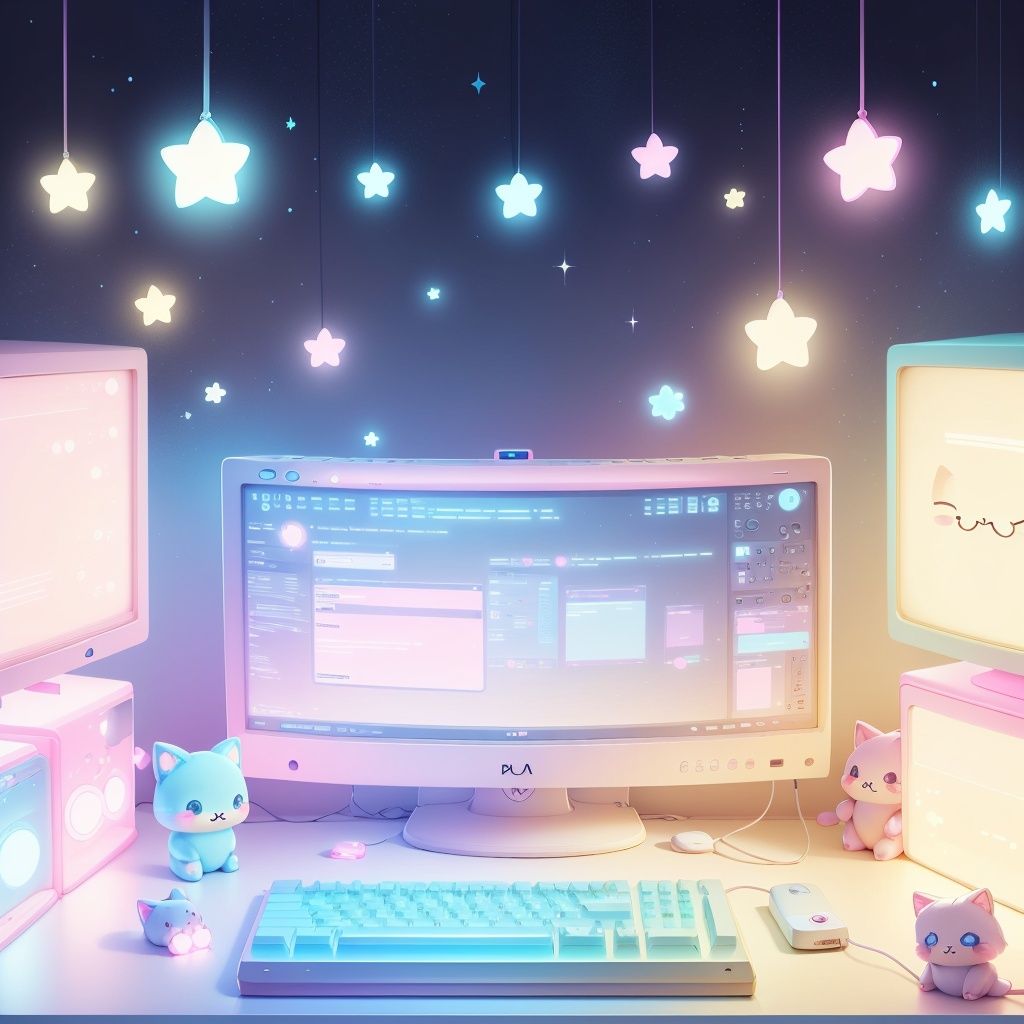 kawaiitech,  pastel color,  kawaii on Tensor.Art