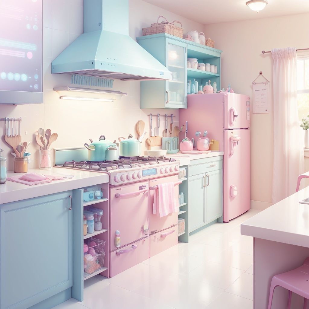 kawaiitech,  pastel color,  kawaii on Tensor.Art