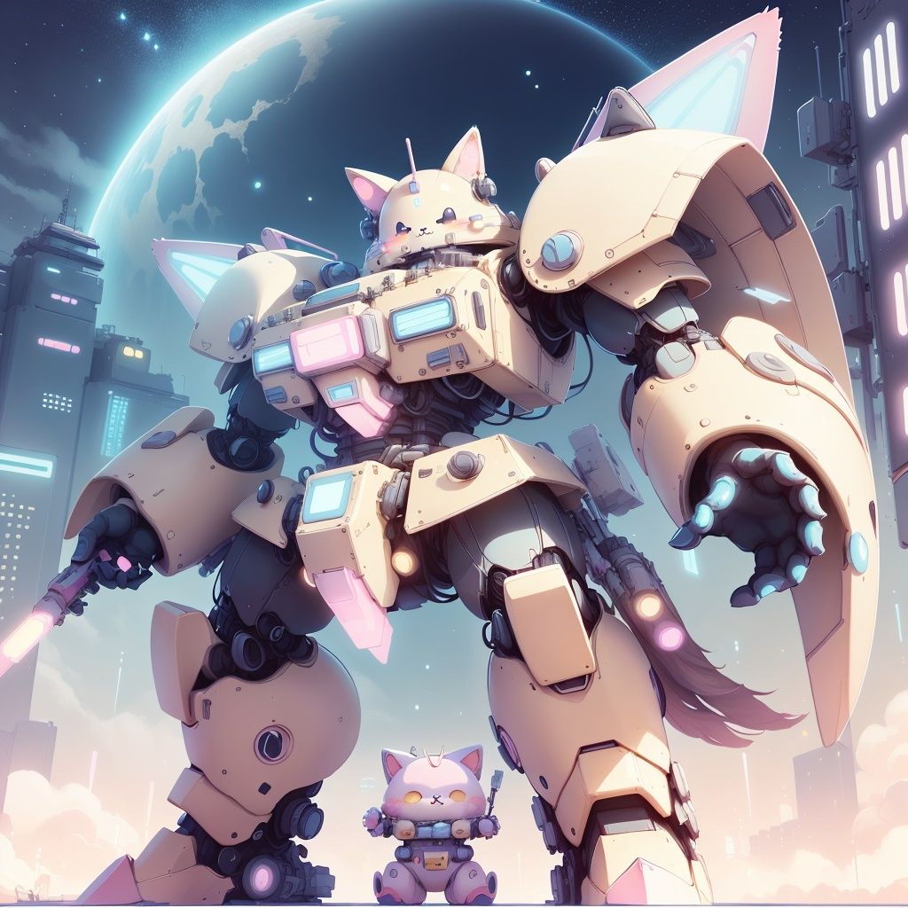 kawaiitech,  pastel color,  kawaii on Tensor.Art